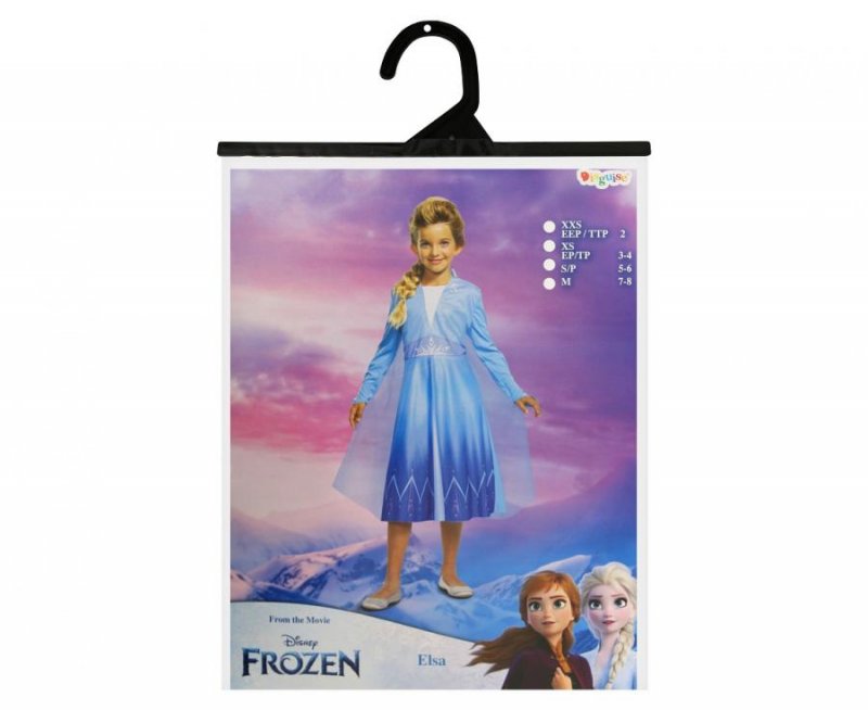 Fato Elsa (Frozen) Idade 7-8 Anos