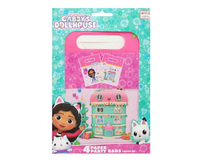 4 Sacos de oferta Papel Gabby's Dollhouse