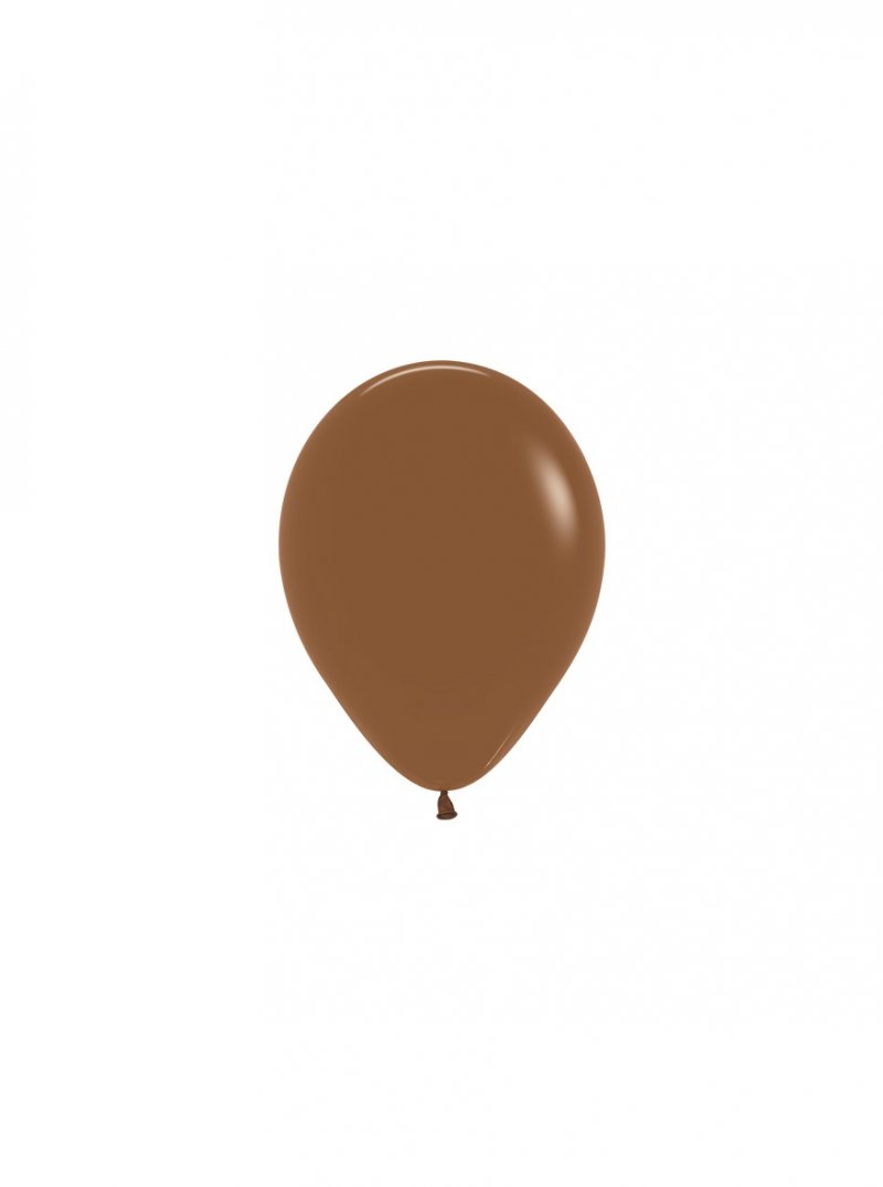 100 Balões latex R5 (12cm) - Coffee - 074