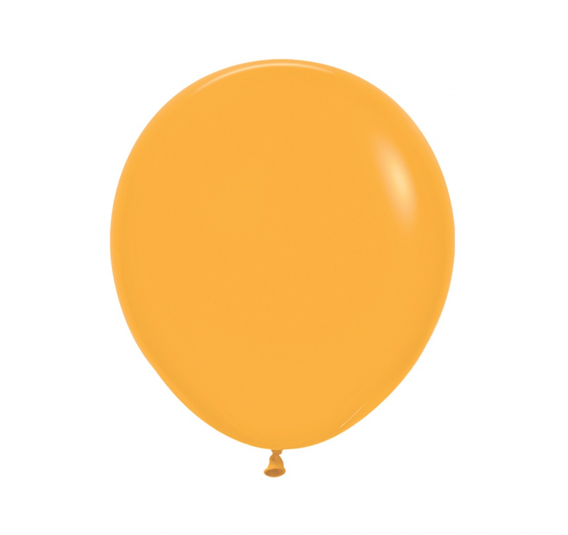 15 Balões latex R18 (45cm) - Mustard - 023