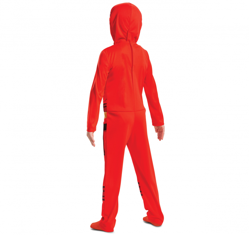 Fato Kai Lego Ninjago Idade 3-4 Anos