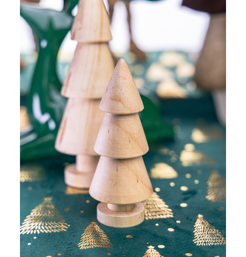 Árvore de Natal em madeira 5x12cm