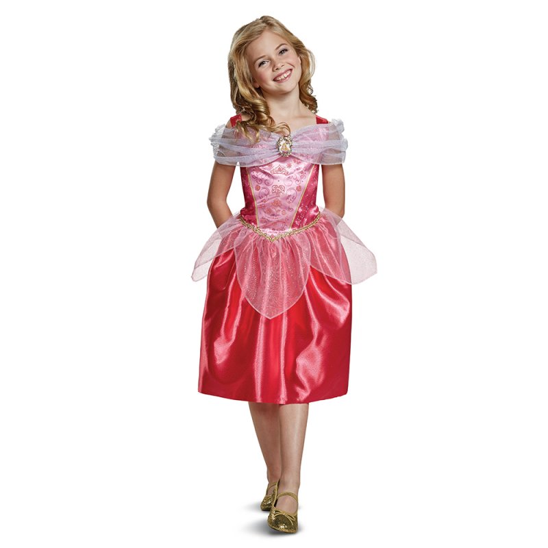 Fato Aurora (Princesas Disney) Classic Idade 3-4 Anos