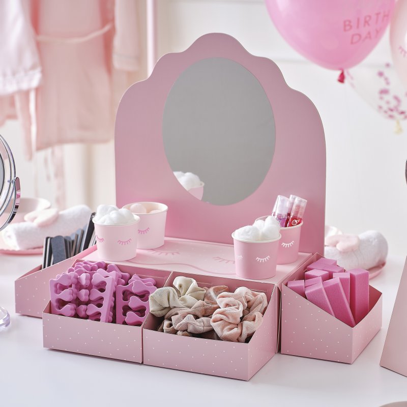 Treat Stand Pink Polka Dot Pamper Party