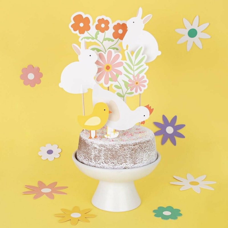 6 Topos de Bolo 22x27cm Coelho