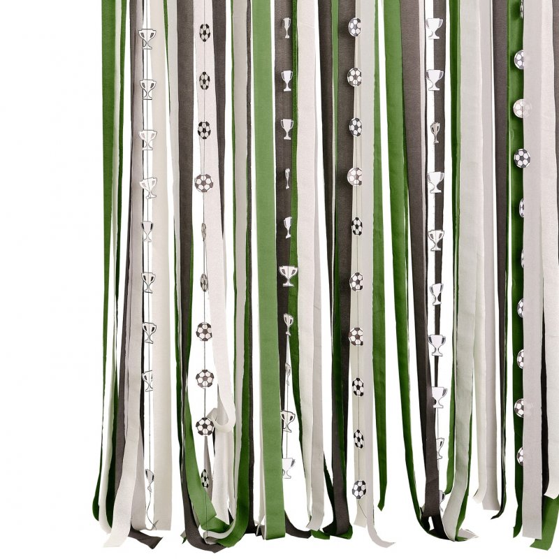 Backdrop & Streamers papel Futebol