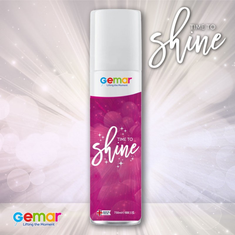 Spray Shine para balões 750ml - Time to shine