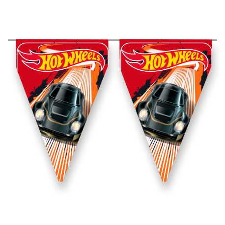 Bandeiras Triângulo 3m Hot Wheels