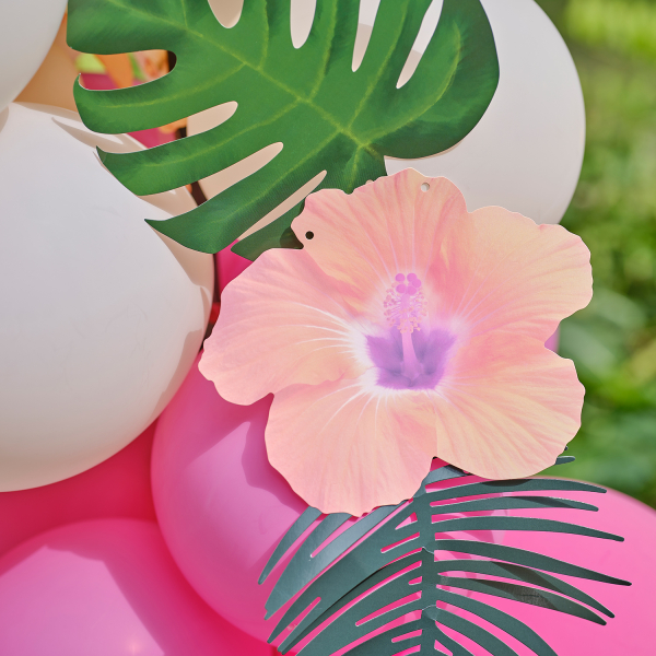 Kit Arco de balões Hawaiian Tiki Tropics