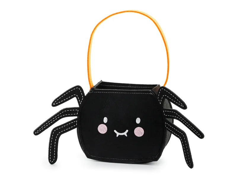 Saquinho de Feltro Aranha 35x18x8cm