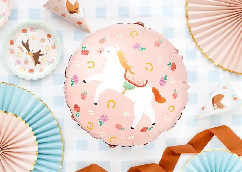 Balão Foil 45cm Cavalo