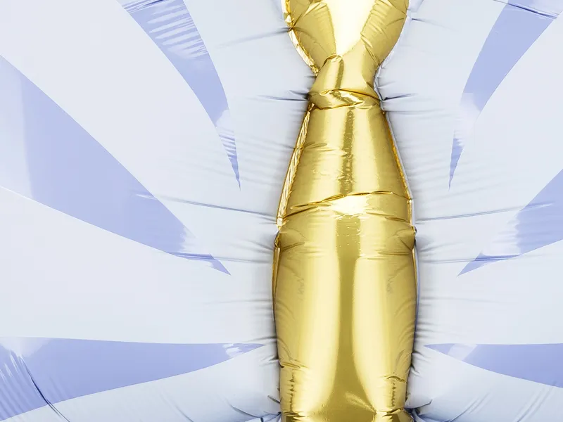 Balão Foil 69x69cm Borboleta Azul