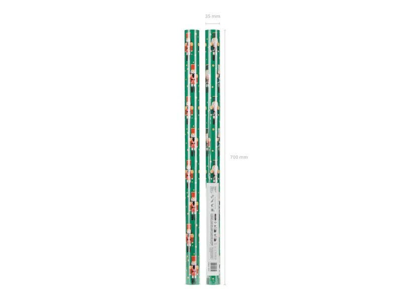 Papel de embrulho 70x200cm Nutcracker