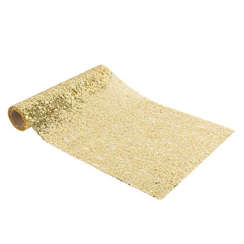 Corredor de mesa Dourado Glitter 28cmx3m 