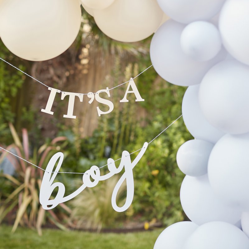 Grinalda 'It's a boy' - Baby Shower