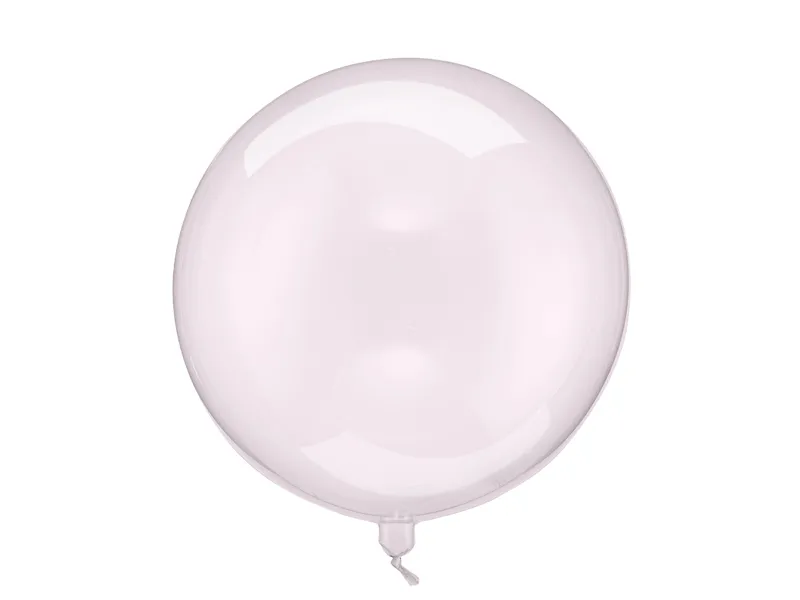 Balão Sphere 40cm Rosa (Bubble)