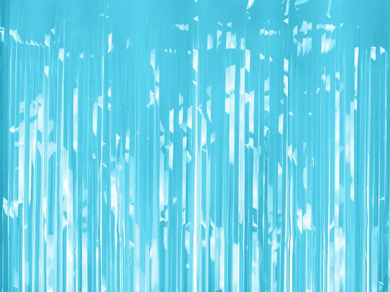 Cortina 100x200cm Azul Claro