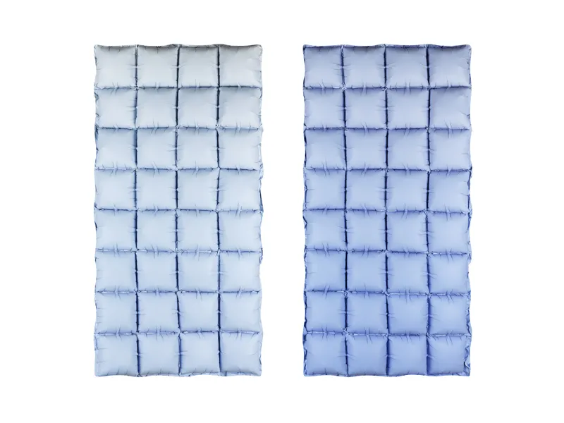 Balão Foil Cortina 72x143cm Azul Ombre