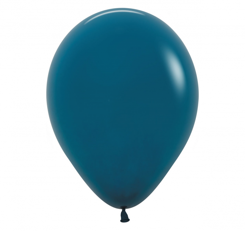 12 Balões latex R12 (30cm) - Deep Teal - 035