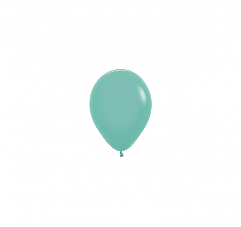 100 Balões latex R5 (12cm) - Aquamarina - 037