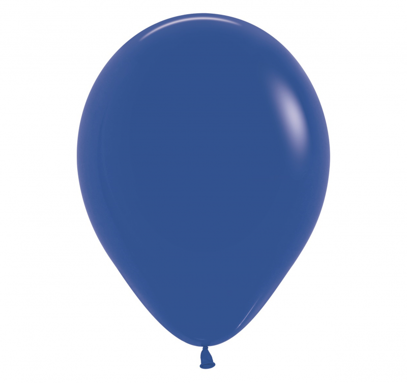 50 Balões latex R12 (30cm) - Royal Blue - 041