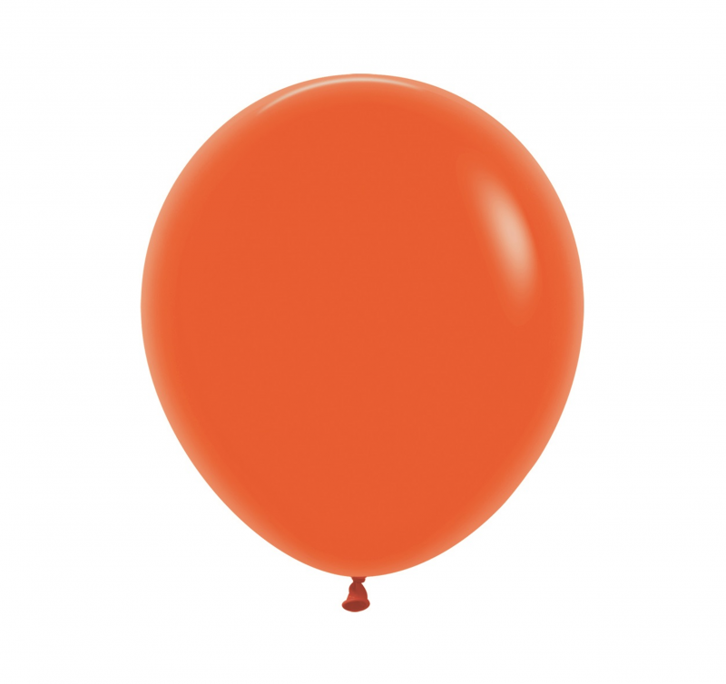 15 Balões latex R18 (45cm) - Orange - 061