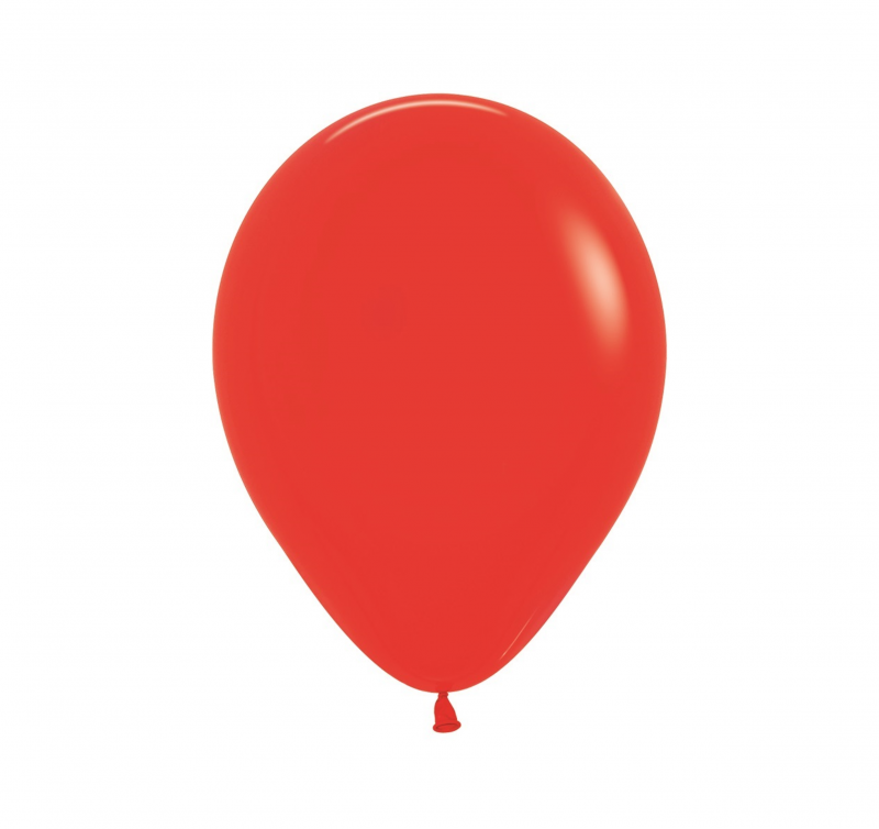 100 Balões latex R5 (12cm) - Red - 015