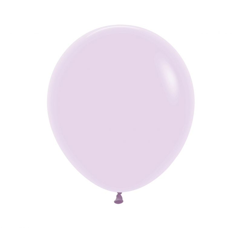 15 Balões latex R18 (45cm) - Pastel Matte Lilac - 650