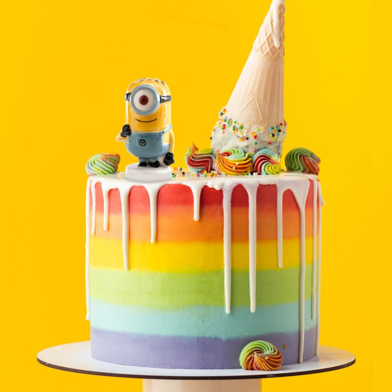 Decoração de Bolo 6cm Stuart - Minions