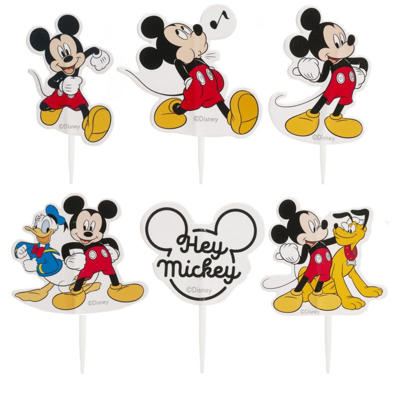 16 Topos de Bolo Mickey Mouse