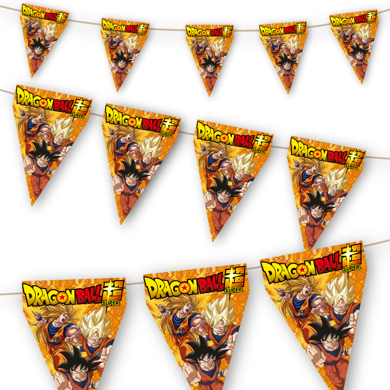 Bandeira Triangular Dragon Ball