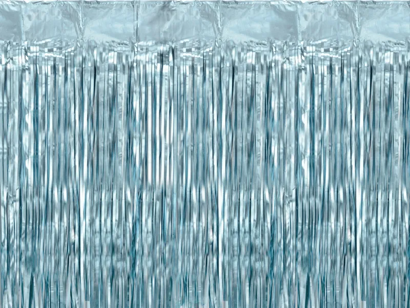 Cortina 100x200cm Azul 