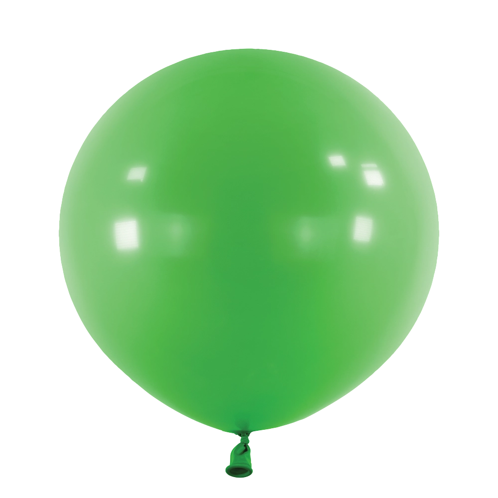 4 Balões latex 24'' (61cm) Standard Festive Green