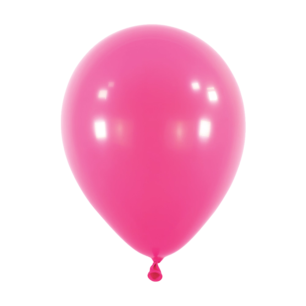 50 Balões latex 11'' (28cm) Fashion Hot Pink