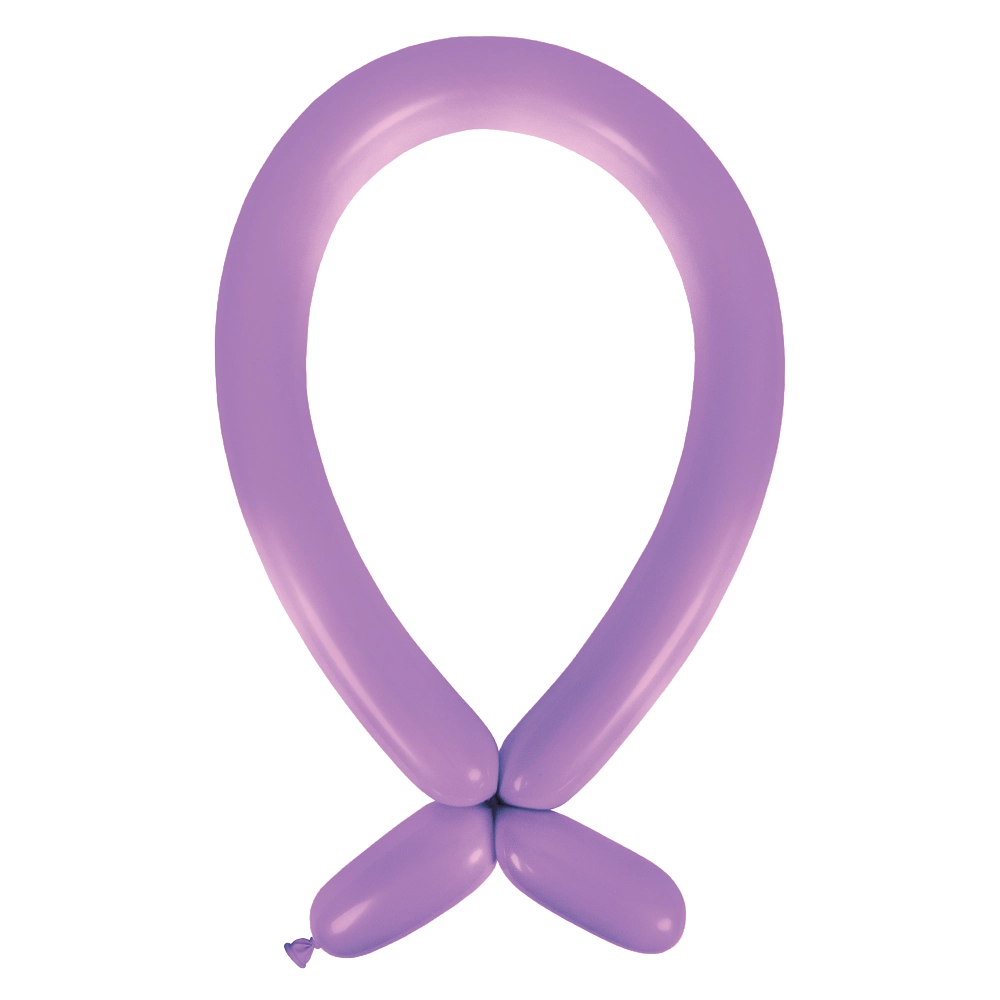 100 Balões latex Modelar 260 Standard Purple