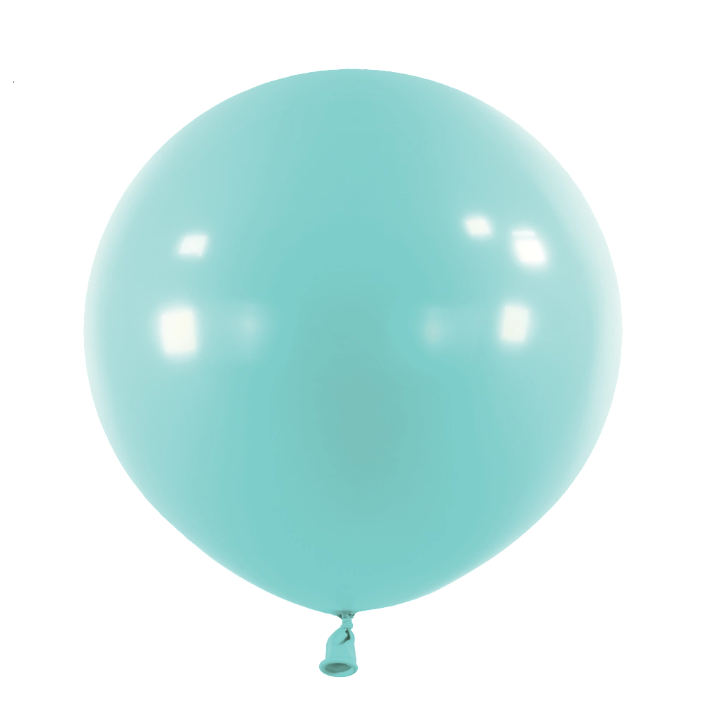 4 Balões latex 24'' (61cm) Fashion Caribbean Blue