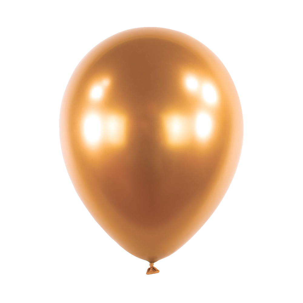 50 Balões latex 11'' (28cm) Satin Luxe™ Amber