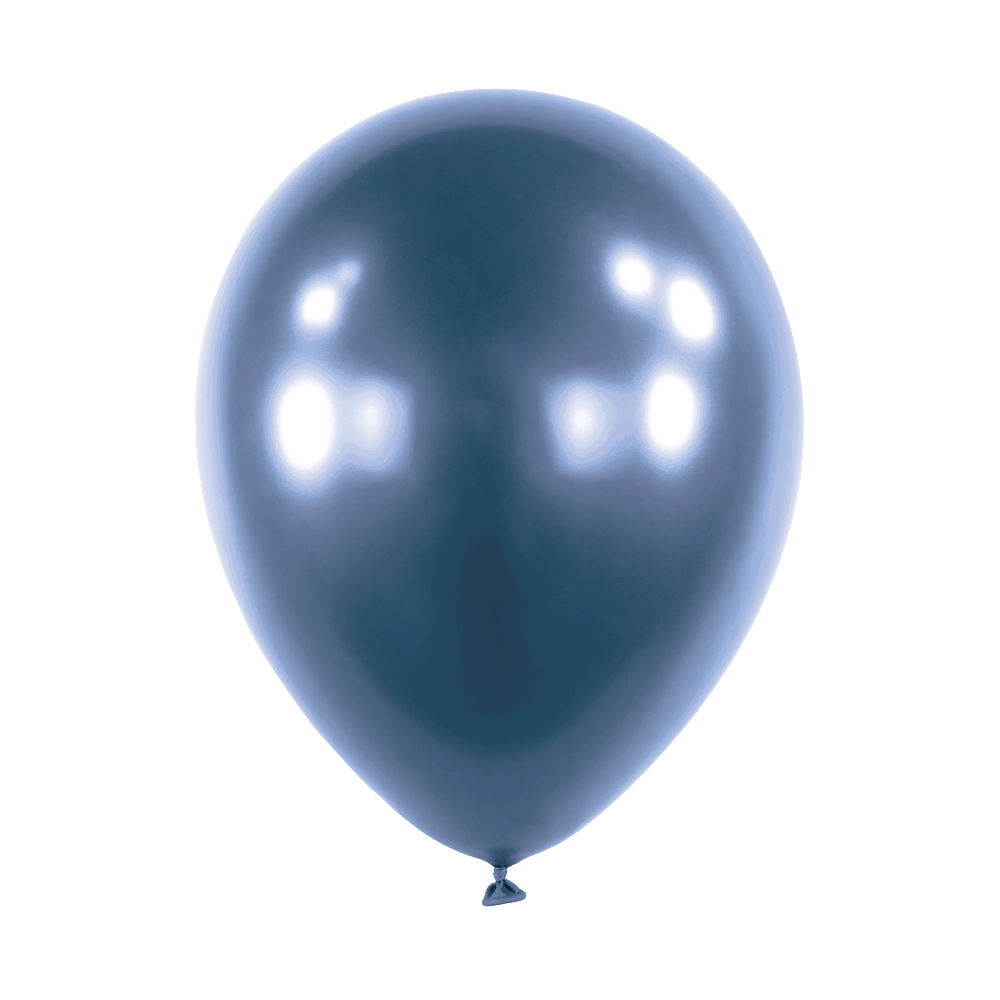 100 Balões latex 5'' (12cm) Satin Luxe™ Azure