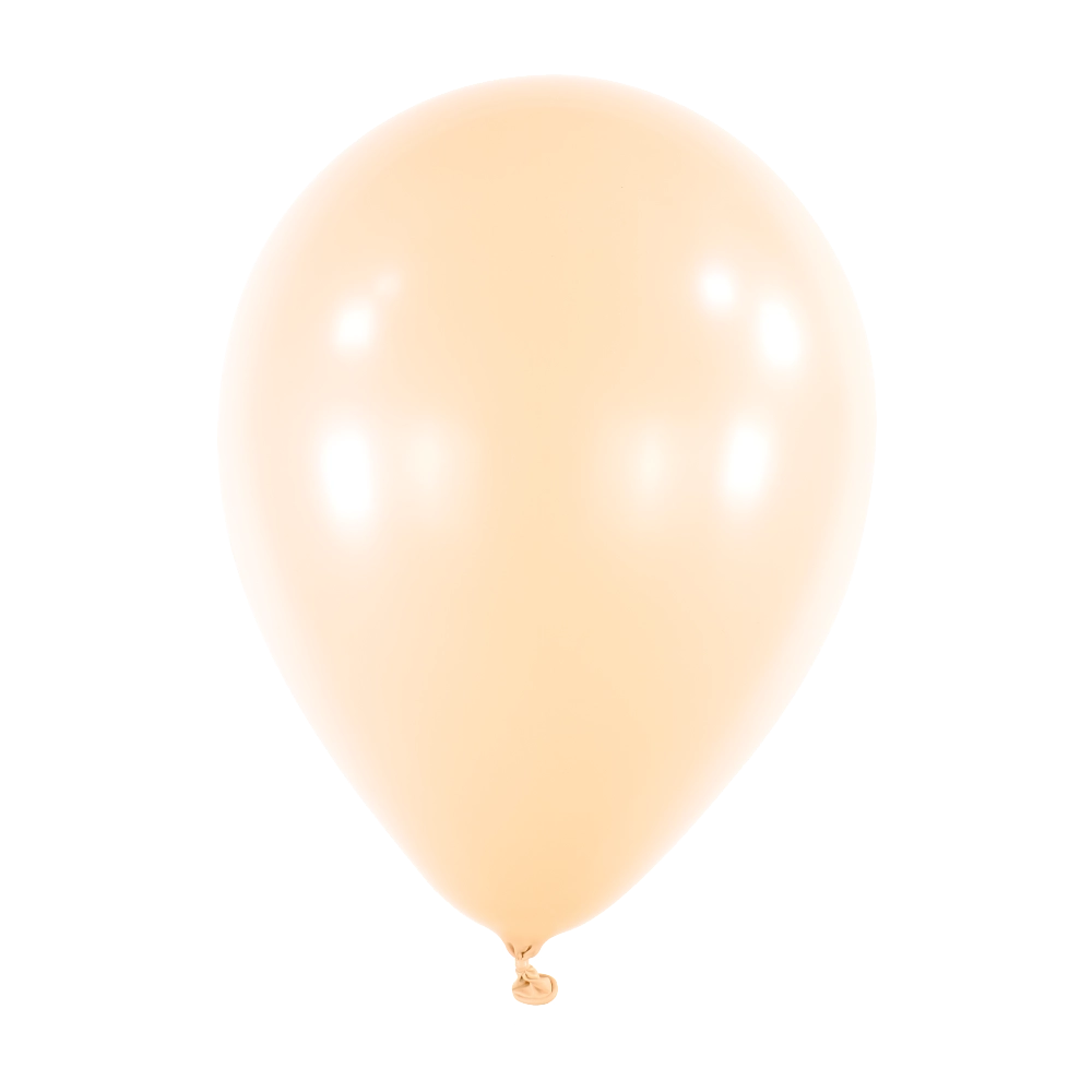 50 Balões latex 11'' (28cm) Macaron Peach