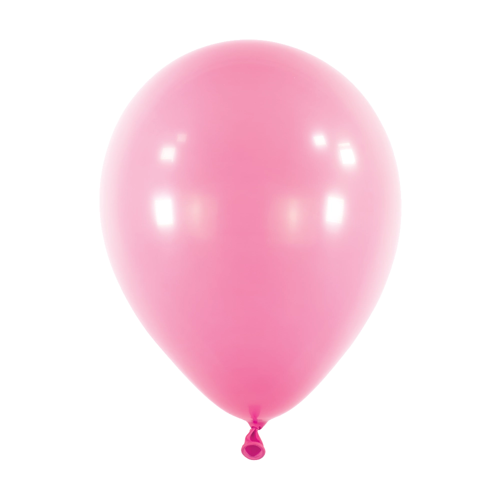 100 Balões latex 5'' (12cm) Standard Pink