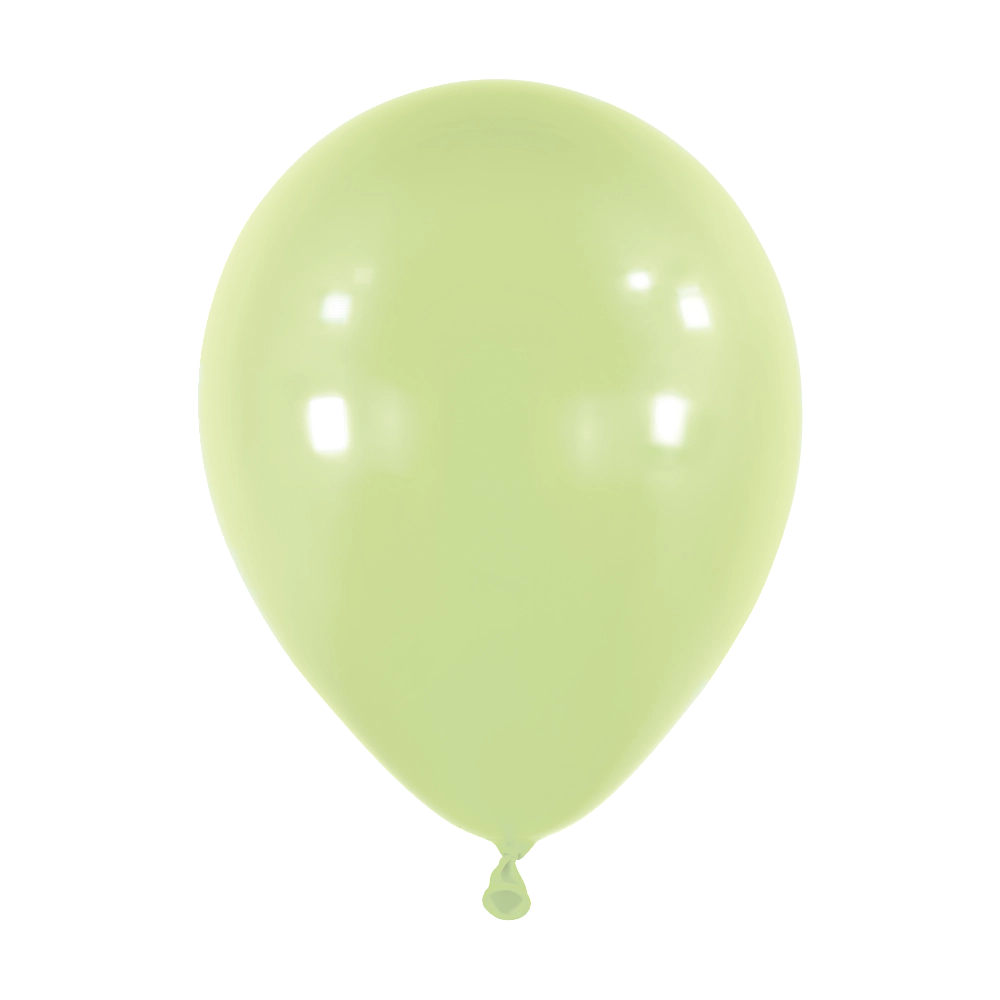 100 Balões latex 5'' (12cm) Fashion Sage
