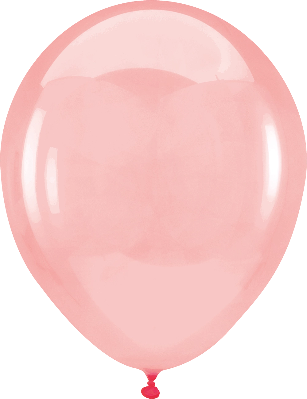 50 Balões latex 11'' (28cm) Crystal Clearz™ Apple Red