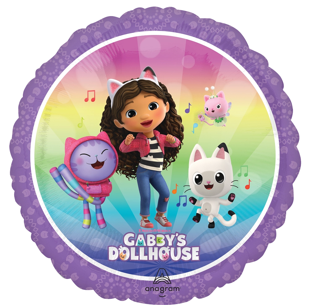 Balão Foil 43cm Gabby's Dollhouse