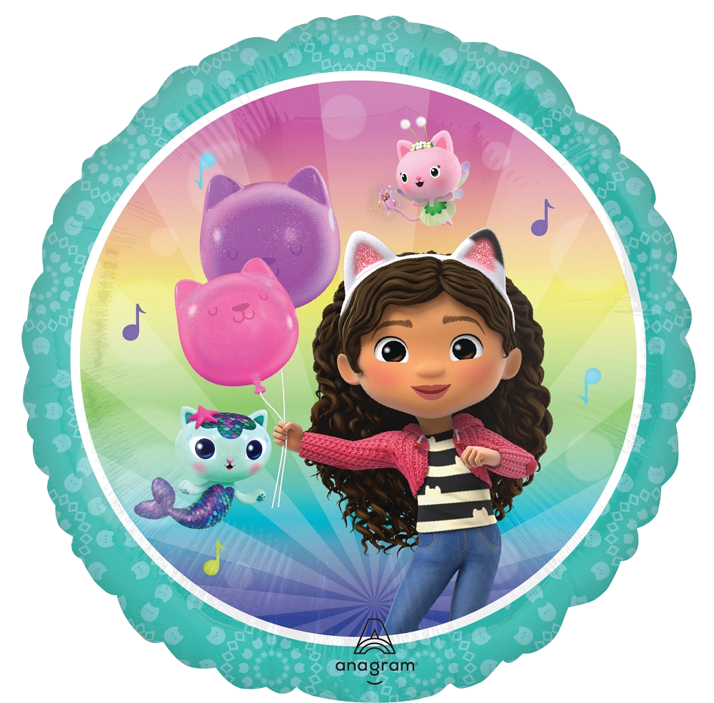 Balão Foil 43cm Gabby's Dollhouse