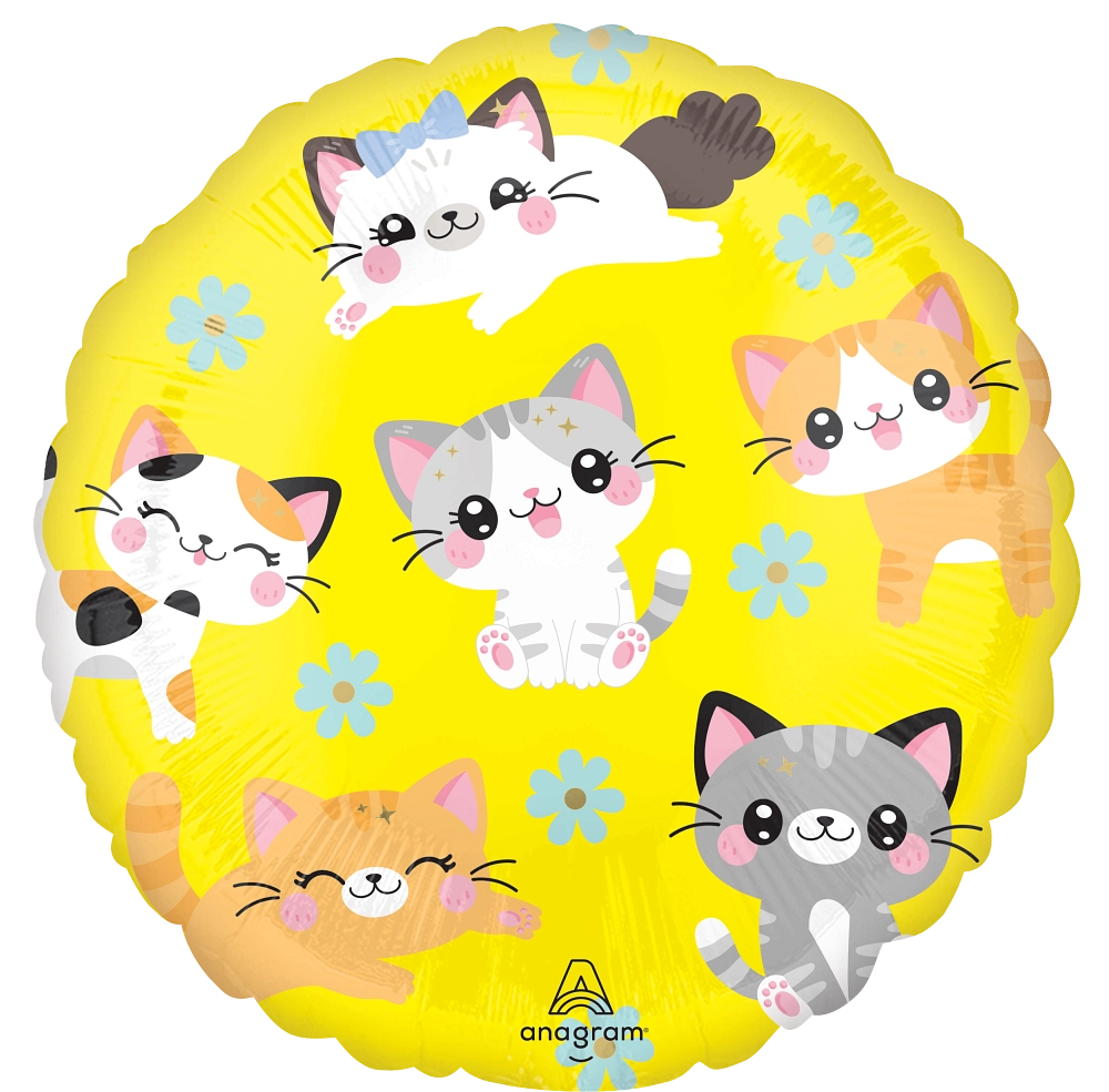 Balão Foil 43cm Gato