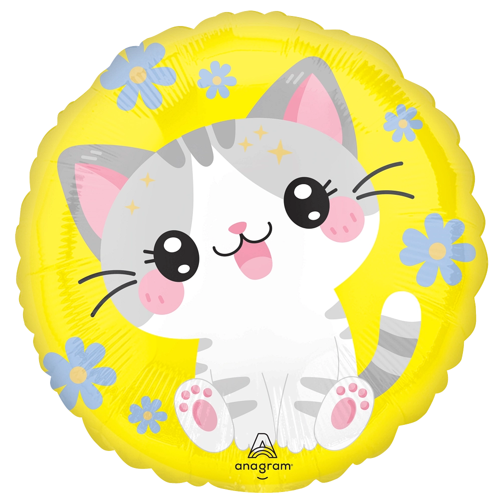 Balão Foil 43cm Gato