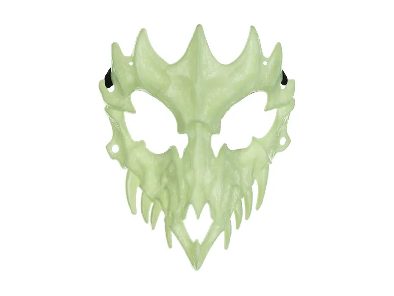 Máscara Halloween 14,5x18cm Caveira (Brilha no Escuro)