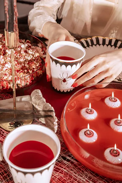 6 Copos 400ml Spider - Halloween