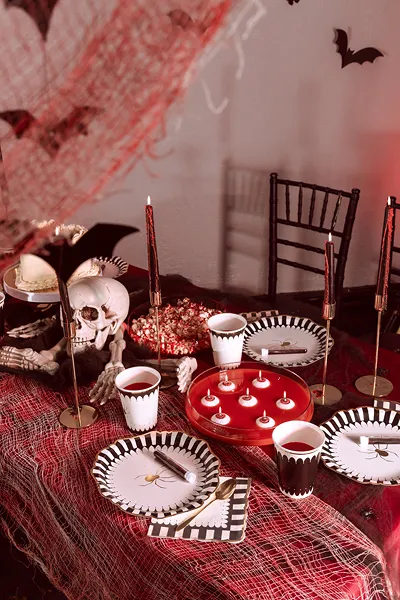 12 Guardanapos 33cm Spider - Halloween