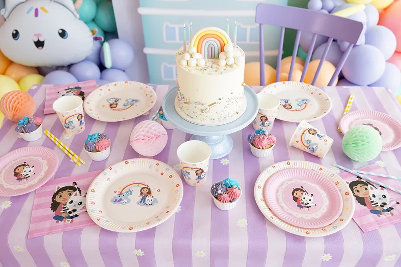 6 Pratos 18cm Gabby's Dollhouse